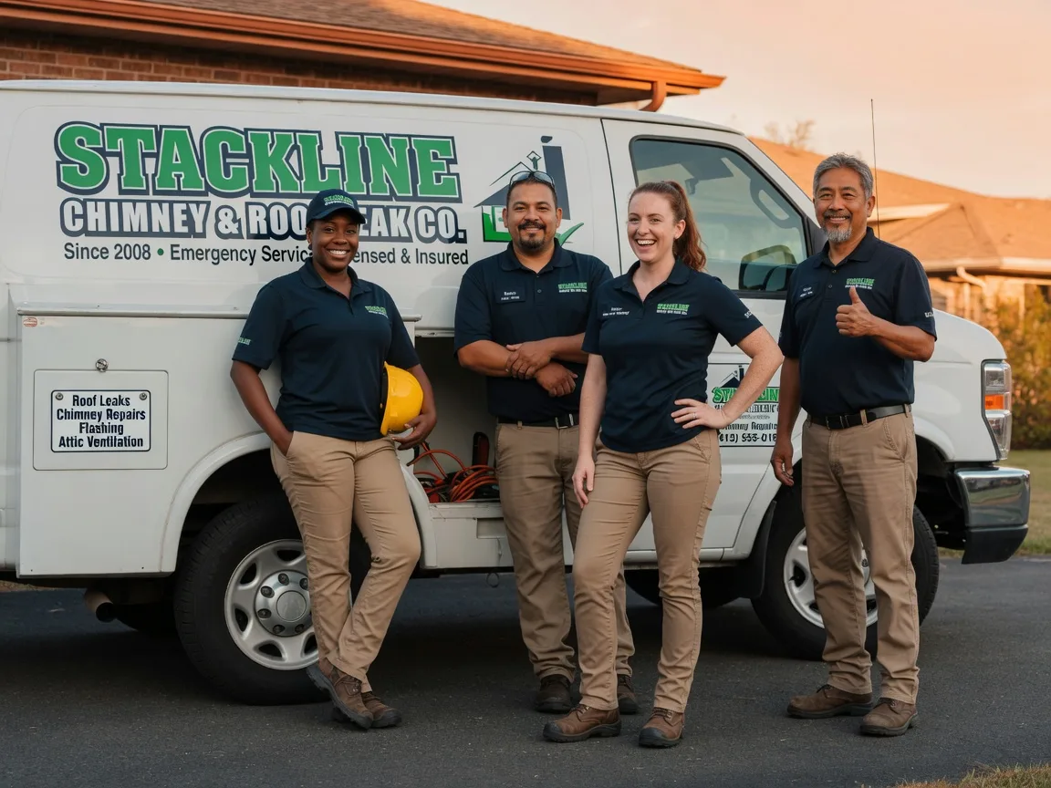 Chimney flashing repair company in Afton, TN